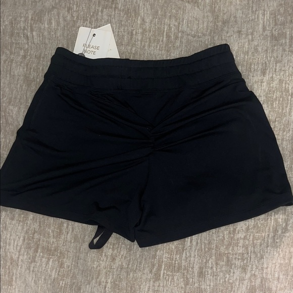 Bombshell Sportswear Black Athletic Shorts - Picture 3 of 3